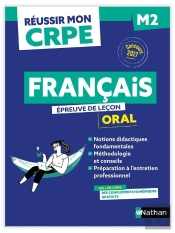 Réussir Mon Crpe : Français ; M2 ; Épreuve De Leçon ; Oral (Édition 2027/2028)