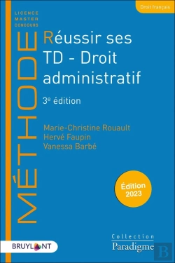 Bertrand.pt - Réussir Ses Td : Droit Administratif (3e Édition)