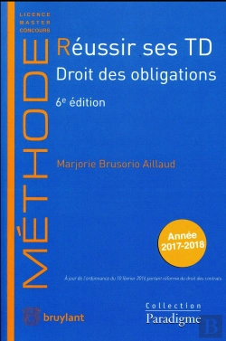 Bertrand.pt - Reussir Ses Td - Droit Des Obligations 6eme Edition
