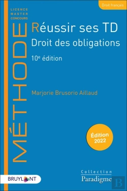 Bertrand.pt - Reussir Ses Td - Droit Des Obligations