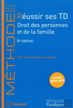 Bertrand.pt - Réussir Ses Td ; Droit Des Personnes Et De La Famille