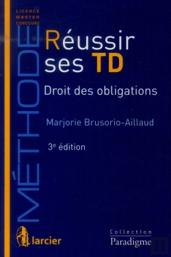 Bertrand.pt - Reussir Ses Td En Droit Civil T.2 Obligations, 3eme Edition