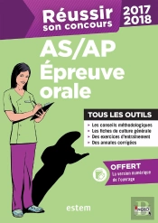 Reussir Son Concours As Ap Epreuve Orale 2017 2018 6e Edt
