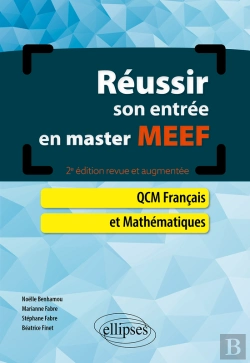 Bertrand.pt - Réussir Son Entrée En Master Meef. Qcm Français Et Mathématiques