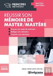 Réussir Son Mémoire De Master/Mastère