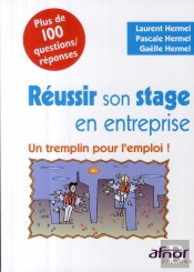 Reussir Son Stage En Entreprise. Un Tremplin Pour L'Emploi !Plus De 100 Questions/Reponses