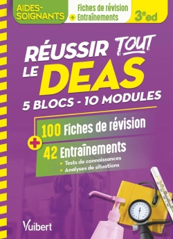 Bertrand.pt - Réussir Tout Le Deas En 100 Fiches De Révision Et 42 Entraînements : 5 Blocs De Compétences Et 10 Modules / Avec Une Analyse De Situation Complète