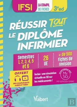 Bertrand.pt - Réussir Tout Le Diplôme Infirmier En 500 Fiches De Révision : Ifsi ; Semestres 1 À 6 - 26 Unités D'Enseignement