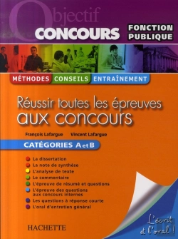 Bertrand.pt - Réussir Toutes Les Épreuves Aux Concours ; Catégories A Et B