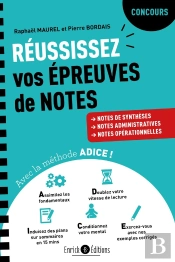 Réussissez Vos Épreuves De Notes Avec La Méthode Adice ! Notes De Synthèses, Notes Administratives