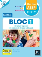 Réussite Assp : Bloc 1 : Accompagner La Personne ; Bac Pro Assp 2de, 1re, Terminale ; Livre Élève (Édition 2026)