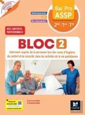 Réussite Assp : Bloc 2 : Intervenir Auprès De La Personne ; Bac Pro Assp 2de, 1re, Tle ; Livre Élève (Édition 2026)