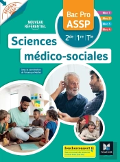 Réussite Assp : Sciences Médico-Sociales ;  2de, 1re, Terminale Bac Pro Assp ; Livre Élève
