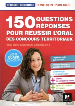 Bertrand.pt - Reussite Concours - 150 Questions/Reponses Pour Reussir L'Oral Des Concours Territoriaux