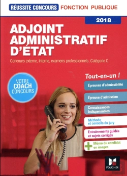 Bertrand.pt - Reussite Concours - Adjoint Administratif D'Etat - Categorie C -  2018 - Preparation Complete