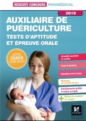 Reussite Concours - Auxiliaire De Puericulture - Tests D'Aptitude/Epreuve Orale 2019 - Preparation