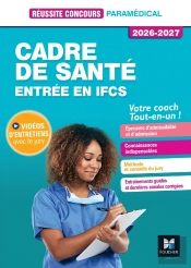 Réussite Concours : Cadre De Santé ; Entrée En Ifcs ; Préparation Complète (Édition 2026/2027)