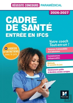 Bertrand.pt - Réussite Concours : Cadre De Santé ; Entrée En Ifcs ; Préparation Complète (Édition 2026/2027)
