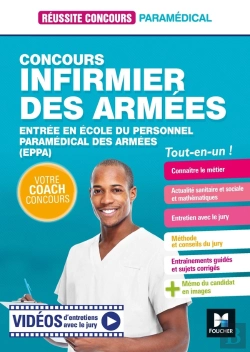 Bertrand.pt - Réussite Concours : Infirmier Des Armées ; Entrée En École Du Personnel Paramédical Des Armées (Eppa) ; Tout-En-Un !