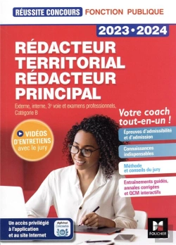 Bertrand.pt - Reussite Concours - Redacteur Territorial/Principal - 2023-2024 - Preparation Complete