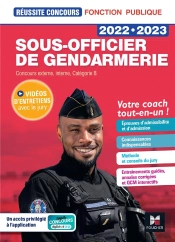 Reussite Concours - Sous-Officier De Gendarmerie - 2022-2023- Preparation Complete
