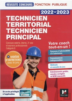 Bertrand.pt - Reussite Concours - Technicien Territorial / Principal - 2022-2023 - Preparation Complete
