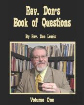 Rev. Don'S Book Of Questions, Vol. I