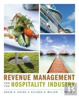 Revenue Management For The Hospitality Industry