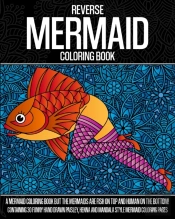 Reverse Mermaid Coloring Book