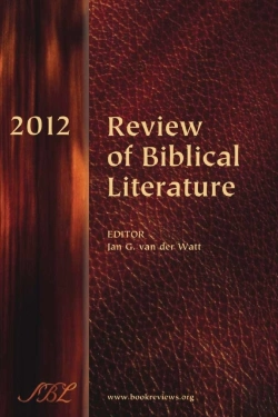 Bertrand.pt - Review Of Biblical Literature, 2012