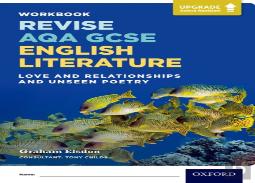 Revise Aqa Gcse English Literature: Love And Relationships And Unseen Poetry Workbook