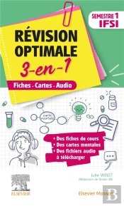 Révision Optimale 3 En 1 ; Ifsi ; Semestre 1 ; Fiches-Cartes-Audio