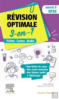 Bertrand.pt - Révision Optimale 3-En-1 ; Semestre 5 Ifsi ; Fiches-Cartes-Audio