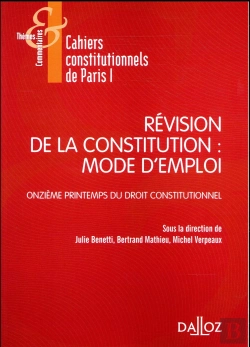 Bertrand.pt - Révisions De La Constitution : Mode D'Emploi