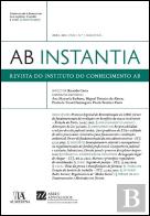 Revista AB INSTANTIA Julho 2012, ano 1, Vol. 1, semestral