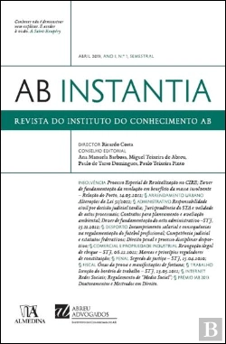 Bertrand.pt - Revista AB INSTANTIA Julho 2012, ano 1, Vol. 1, semestral