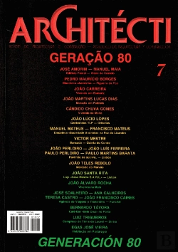 Bertrand.pt - Revista Architécti N.º 7