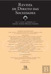 Revista de Direito das Sociedades, Ano V (2013) - Número I/II