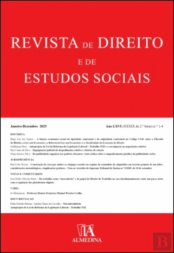 Bertrand.pt - Revista de Direito e Estudos Sociais 1-4 ano 2025