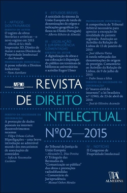 Bertrand.pt - Revista de Direito Intelectual II - 2015