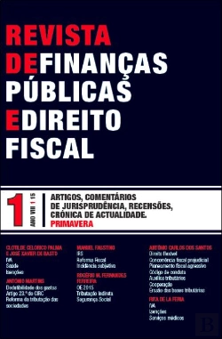 Bertrand.pt - Revista de Finanças Públicas e Direito Fiscal Ano VIII n.º 1