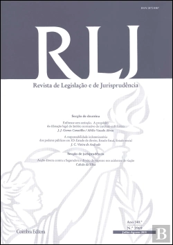 Bertrand.pt - Revista de Legislação e de Jurisprudência - Ano 140 - N.º 3969