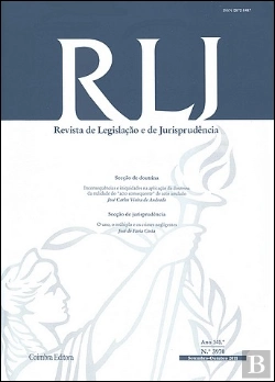 Bertrand.pt - Revista de Legislação e de Jurisprudência - Ano 141 / N.º 3970