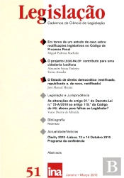 Revista Legislação Nº 51 - Janeiro | Março 2010