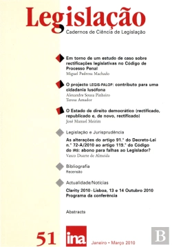 Bertrand.pt - Revista Legislação Nº 51 - Janeiro | Março 2010