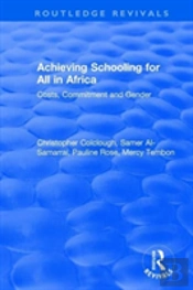 Revival: Achieving Schooling For All In Africa (2003)