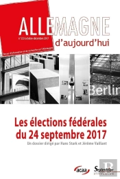 Revue Allemagne D'Aujourd'Hui