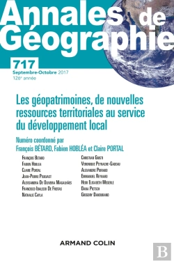 Bertrand.pt - Revue Annales De Geographie T.717 ; 5/2017