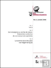 Revue Anthropologie Des Connaissances - Volume 2 - 2008