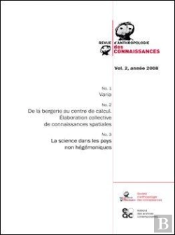Bertrand.pt - Revue Anthropologie Des Connaissances - Volume 2 - 2008